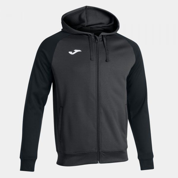 JACKET ACADEMY IV ZIP-UP HOODIE pulóver antracit fekete XS