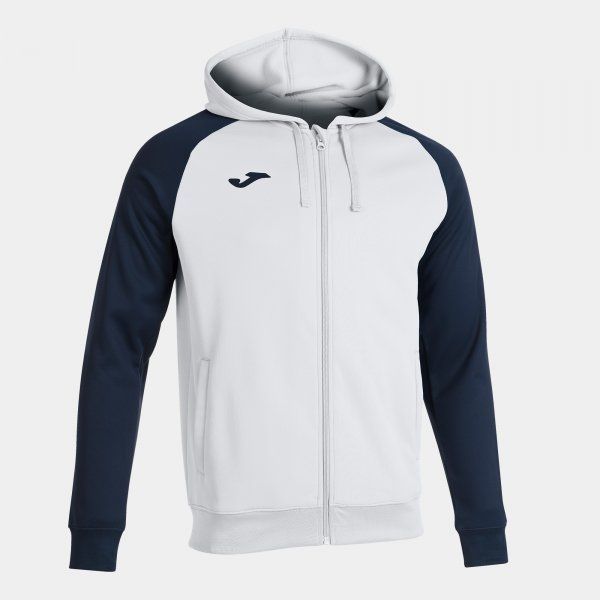 JACKET ACADEMY IV ZIP-UP HOODIE pulóver fehér sötétkék XS