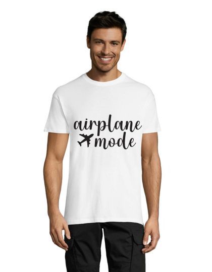 Airplane Mode férfi póló fehér 5XS
