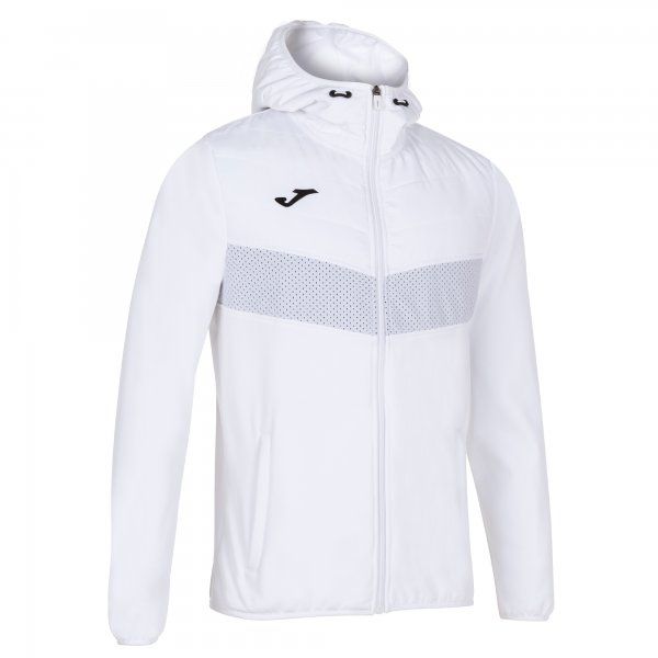 BERNA II HOODED JACKET UNISEX kabát fehér 5XS