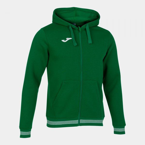 CAMPUS III HOODED JACKET pulóver zöld 2XS