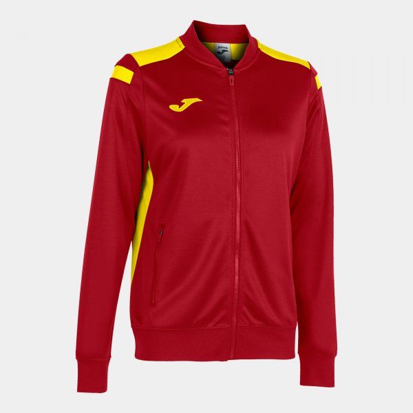 JACKET/FULL ZIP SWEATSHIRT CHAMPIONSHIP VI piros sárga XS