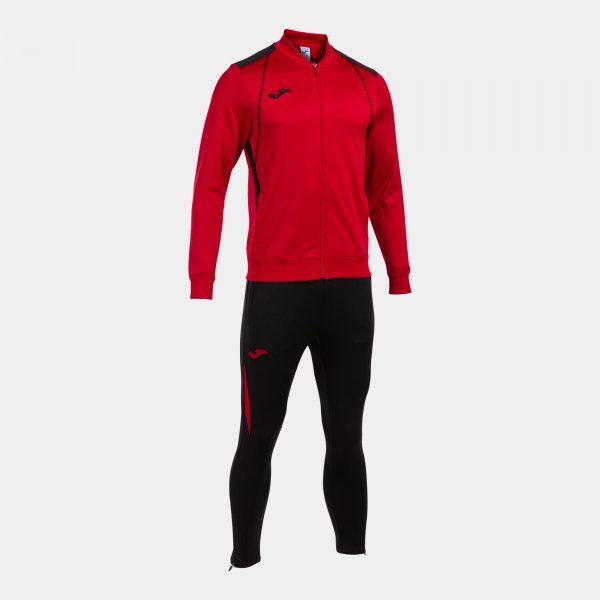 CHAMPIONSHIP VII TRACKSUIT együttes piros fekete 4XS