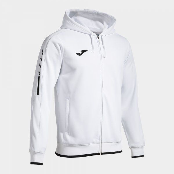 CHAQUETA CON CAPUCHA OLIMPIADA BLANCO S