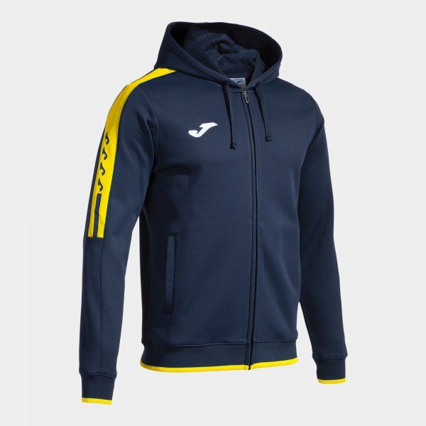 OLIMPIADA ZIP-UP HOODIE pulóver sötétsárga XS