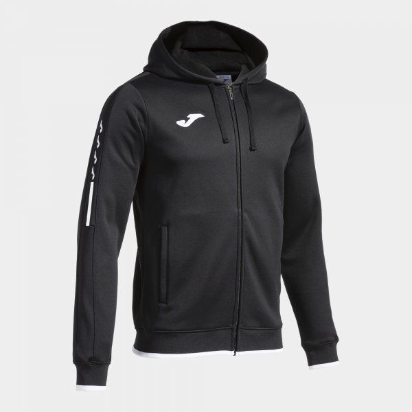 OLIMPIADA ZIP-UP HOODIE pulóver fekete 3XS