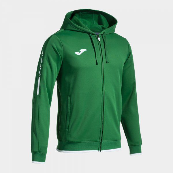 OLIMPIADA ZIP-UP HOODIE pulóver zöld S