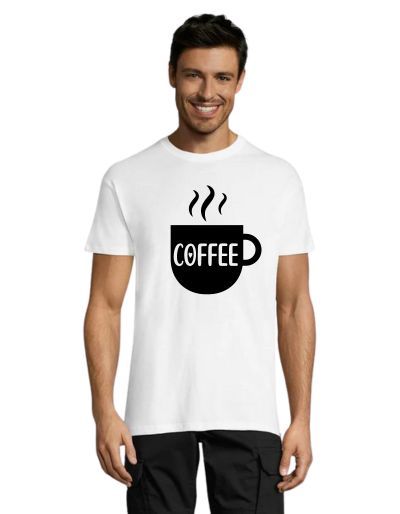 Coffee 2 férfi póló fekete 2XL