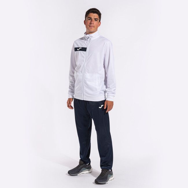 SWEATSUIT COLUMBUS TRACKSUIT együttes fehér sötétkék 3XL