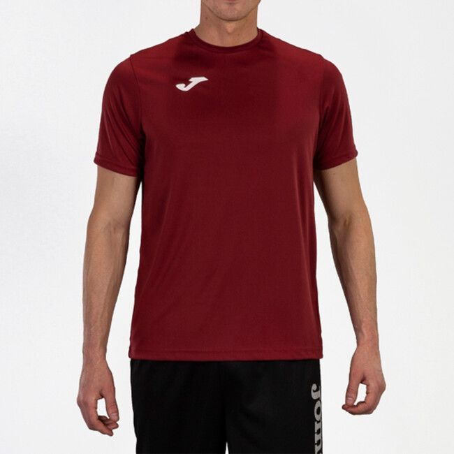 COMBI S/S T-SHIRT BURGUNDY XS