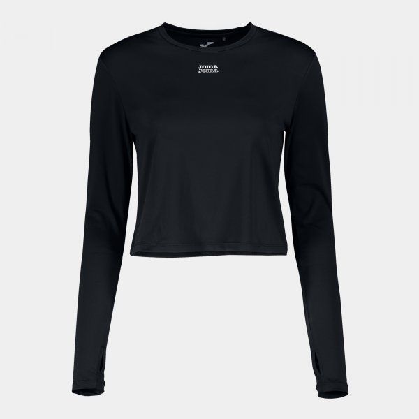 DAPHNE LONG SLEEVE T-SHIRT hosszú ujjú póló fekete M