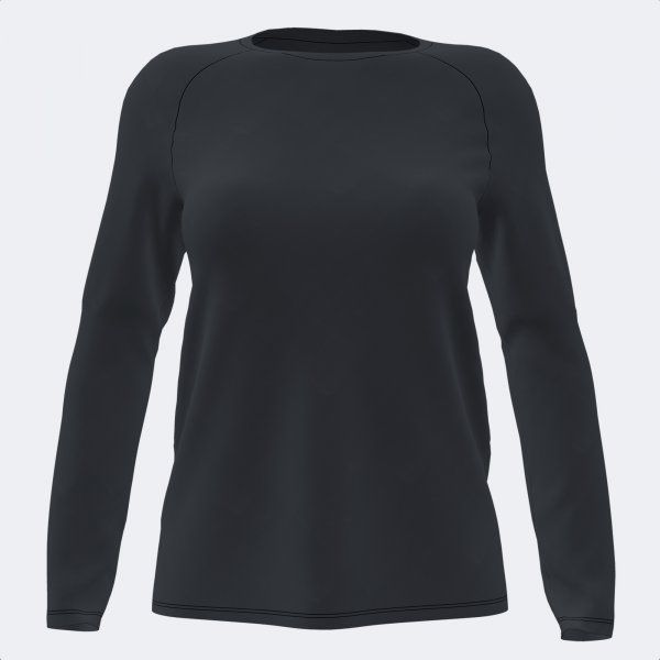 DAPHNE LONG SLEEVE T-SHIRT hosszú ujjú póló fekete S