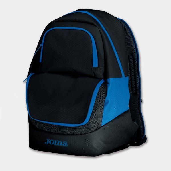 DIAMOND II BACKPACK hátizsák fekete azúrkék S