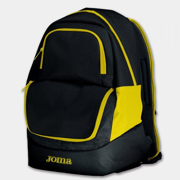 DIAMOND II BACKPACK hátizsák fekete sárga S