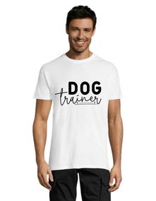 Kutyakiképző férfi póló fehér XL