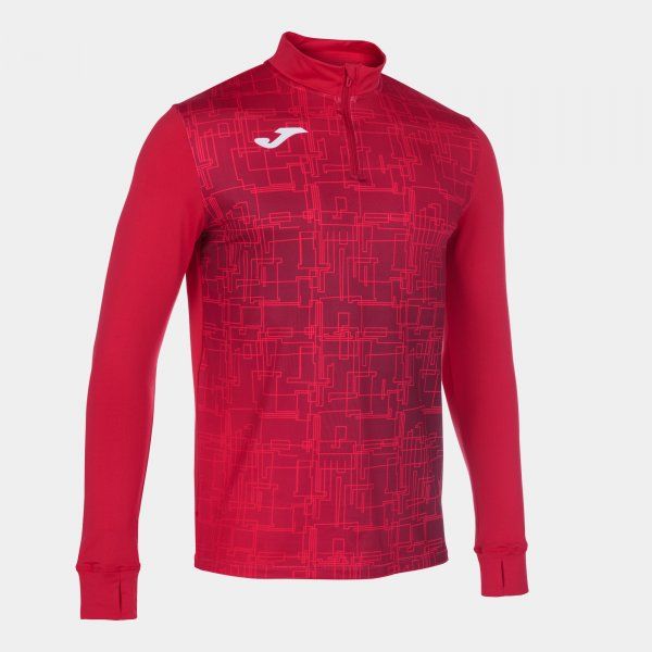 SWEATSHIRT ELITE VIII kabát piros L