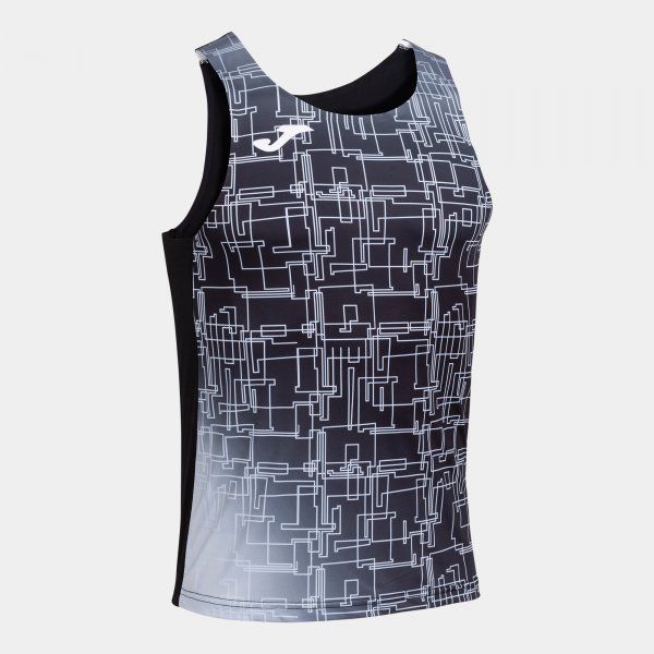 SLEEVELESS T-SHIRT TANK TOP ELITE VIII sport aláöltözet fekete L