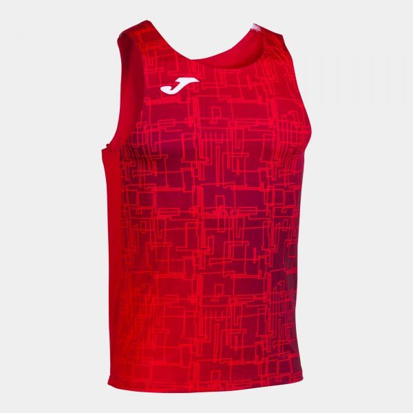 SLEEVELESS T-SHIRT TANK TOP ELITE VIII sport aláöltözet piros 2XL