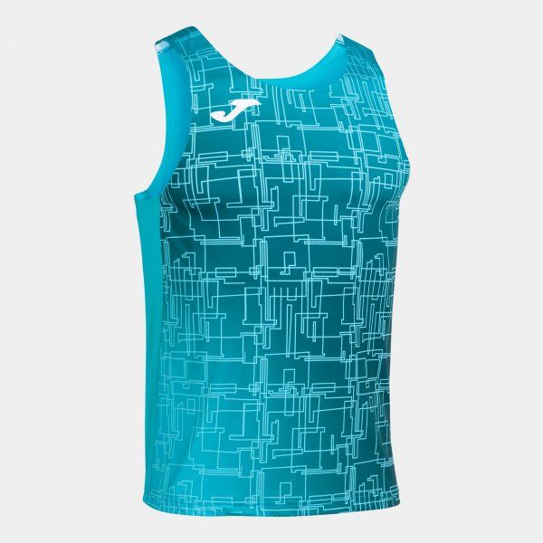 SLEEVELESS T-SHIRT TANK TOP ELITE VIII sport aláöltözet türkiz 2XS