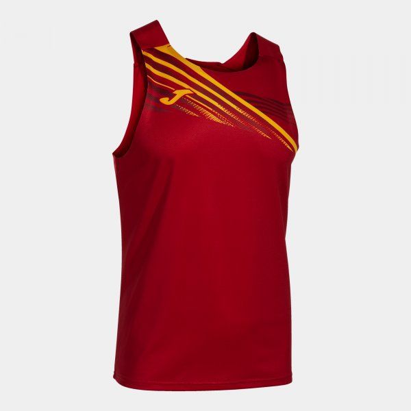 ELITE X SLEEVELESS SHIRT sport aláöltözet piros 2XS