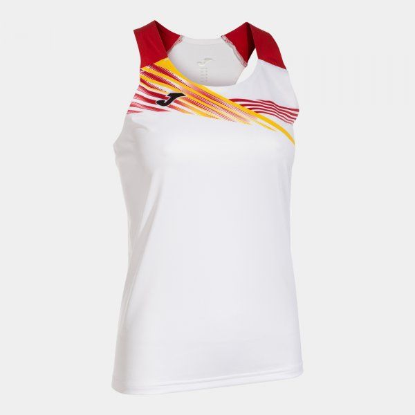 ELITE X TANK TOP sport aláöltözet fehér piros XS