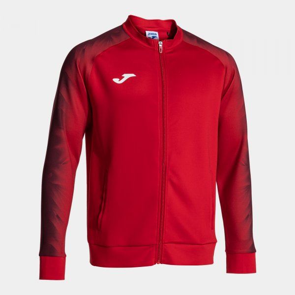 ELITE XI FULL ZIP SWEATSHIRT pulóver piros L