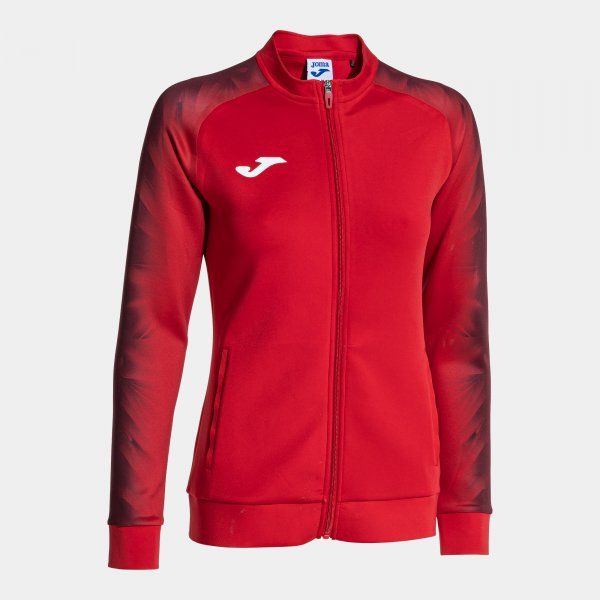 ELITE XI FULL ZIP SWEATSHIRT pulóver piros L