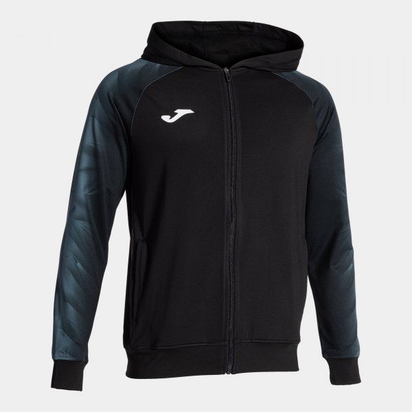 ELITE XI ZIP-UP HOODIE fekete antracit 2XS