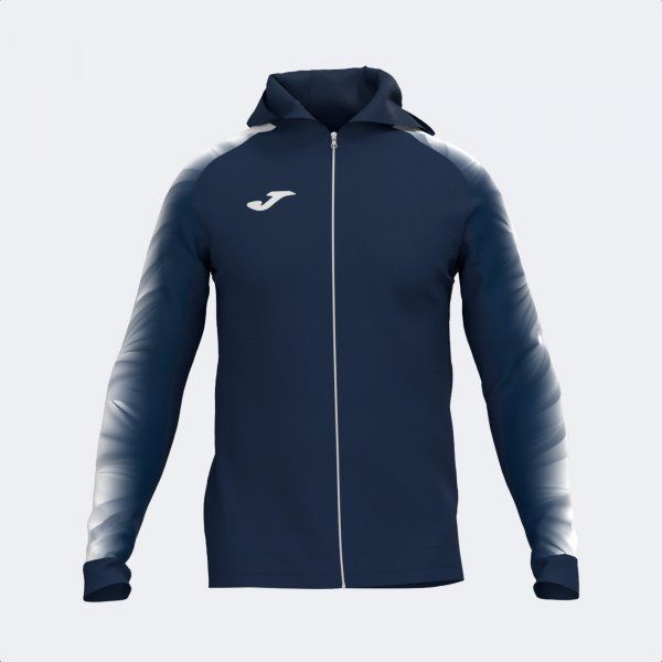 ELITE XI ZIP-UP HOODIE sötétkék fehér S