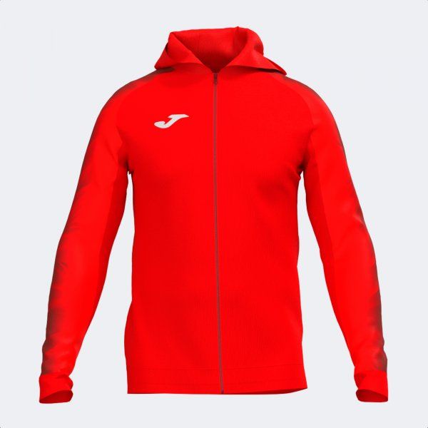 ELITE XI ZIP-UP HOODIE pulóver piros L