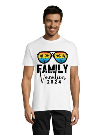 Family Vacation 2024 férfi póló, fehér M