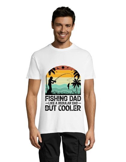 Fishing Dad férfi póló fehér 2XL