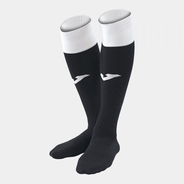 CALCIO 24 FOOTBALL SOCKS (4 PCS) sportszár / zokni fekete fehér S17