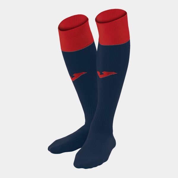 CALCIO 24 FOOTBALL SOCKS (4 PCS) sportszár / zokni sötétvörös S17