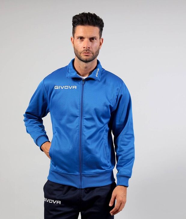 GIACCA POLARFLEECE MONO 500 pulóver azúrkék 2XL