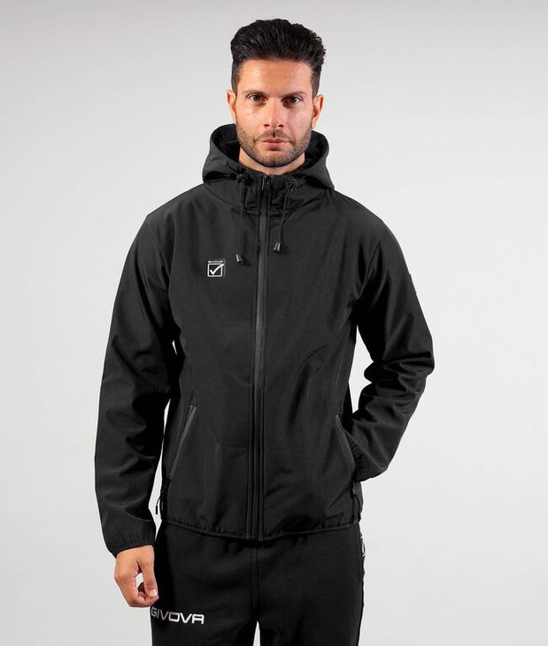 GIUBBOTTO SOFT SHELL NERO Tg. 2XL