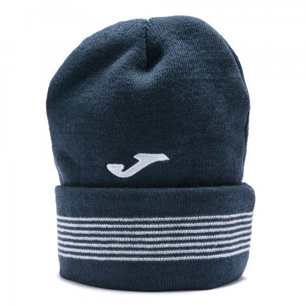 ICELAND KNITTED HAT DARK NAVY-WHITE S10