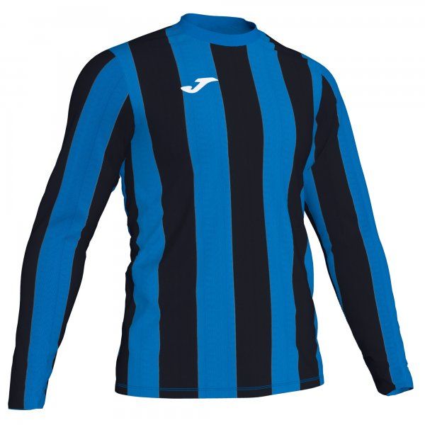 INTER T-SHIRT L/S mez azúrkék fekete S