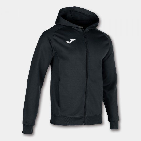 MENFIS HOODED JACKET pulóver fekete L