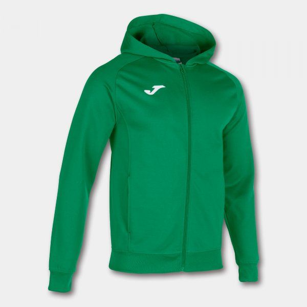 MENFIS HOODED JACKET pulóver zöld S