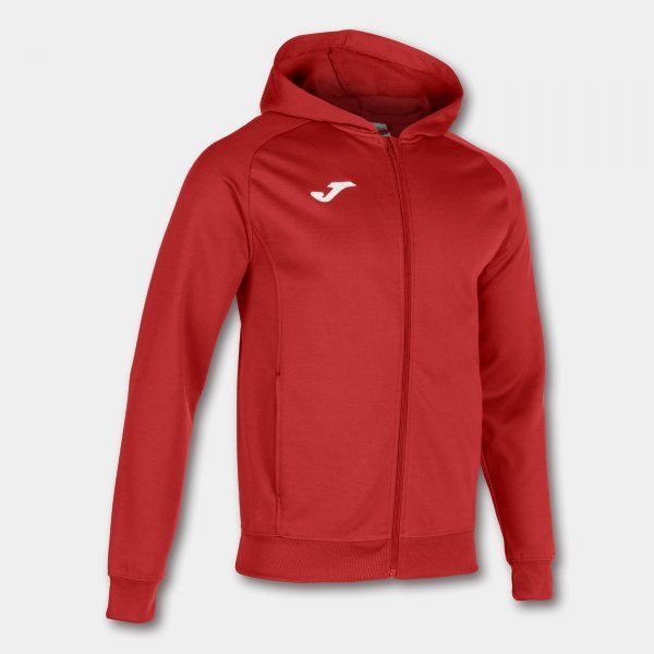 MENFIS HOODED JACKET pulóver piros 2XS