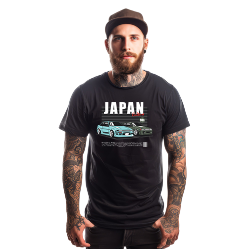 Japan Culture férfi póló fehér 5XS
