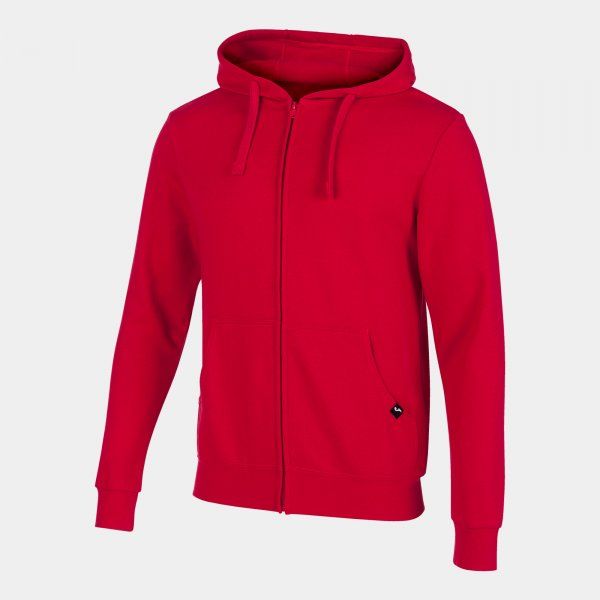 JACKET JUNGLE ZIP-UP HOODIE pulóver piros 2XS