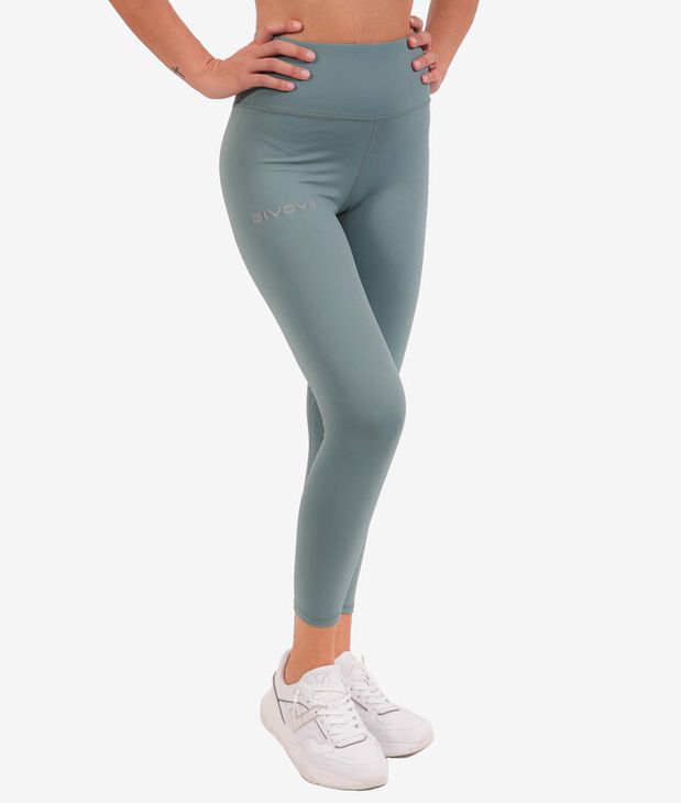 LEGGINGS BASIC futónadrág petróleum zöld XS