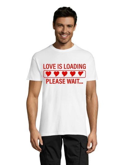 Love is Loading férfi póló fekete 2XL