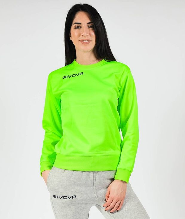 MAGLIA POLARFLEECE G/COLLO GIVOVA ONE pulóver fluo sárga 2XL