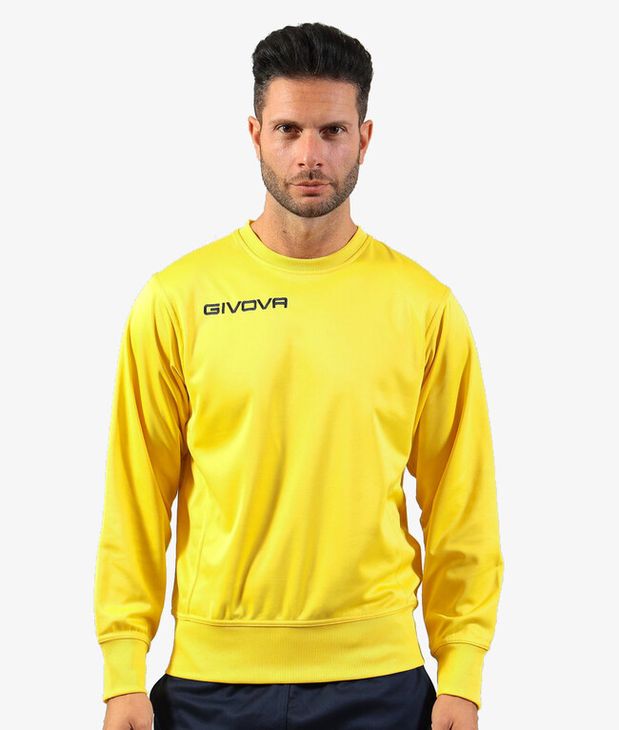 MAGLIA POLARFLEECE G/COLLO GIVOVA ONE pulóver sárga 2XL