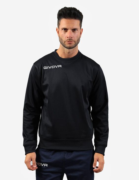 MAGLIA POLARFLEECE G/COLLO GIVOVA ONE pulóver fekete 2XL