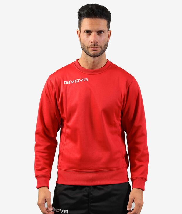 MAGLIA POLARFLEECE G/COLLO GIVOVA ONE pulóver piros XS