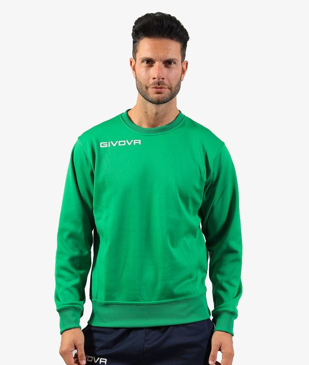 MAGLIA POLARFLEECE G/COLLO GIVOVA ONE pulóver zöld 2XL